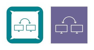 Unique Connected Systems Vector Icon