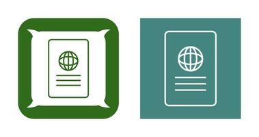 Unique Global Report Vector Icon