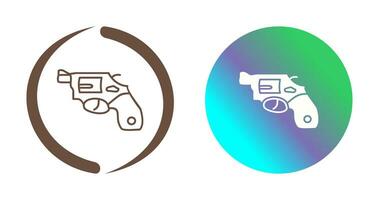 Unique Revolver Vector Icon