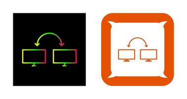 Unique Connected Systems Vector Icon