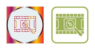 Unique Find Picture Vector Icon