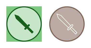 Unique Sword Vector Icon