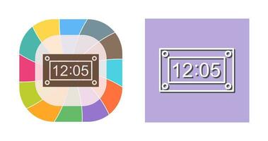 Unique Timer Vector Icon