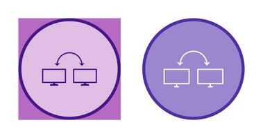 Unique Connected Systems Vector Icon