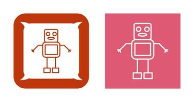 Unique Robot Vector Icon