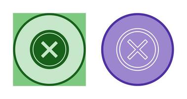 Do Not Cross Vector Icon