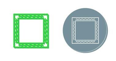 Unique Frame Vector Icon