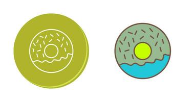 icono de vector de donut