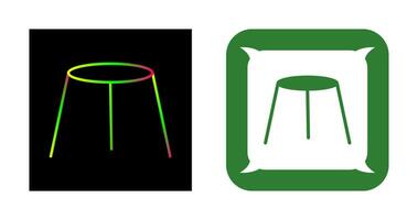 Unique Stool Vector Icon