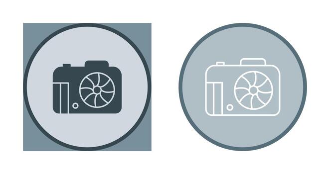Unique Camera Vector Icon