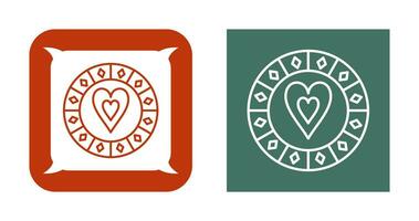 Heart Chip Vector Icon