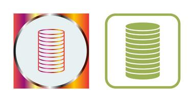 Stack of Coins Vector Icon