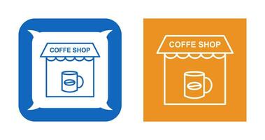 Coffee Shop Vector Icon