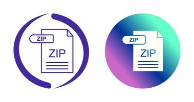 ZIP Vector Icon