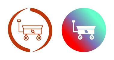 Garden Cart Vector Icon