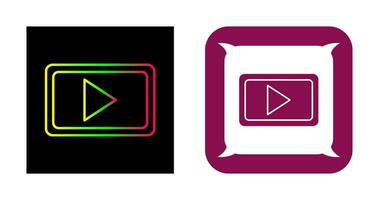 Unique Video Communication Vector Icon