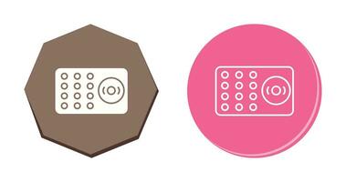 Unique Ring Alarm Vector Icon