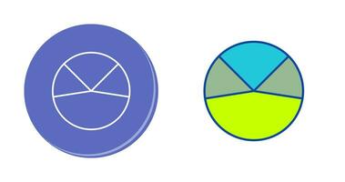 icono de vector de análisis de gráfico circular