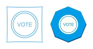 Vote Link Vector Icon