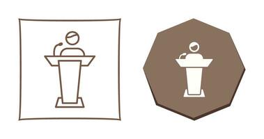Elected Candidate Vector Icon