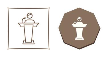 Elected Candidate Vector Icon