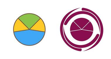 Pie Chart Analysis Vector Icon