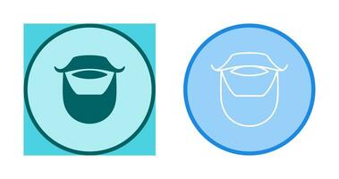 Beard and Moustache Vector Icon