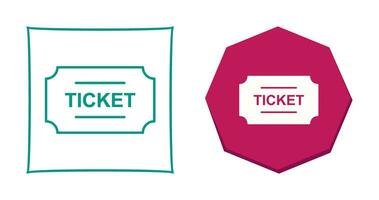 Tickets Vector Icon