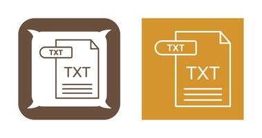 TXT Vector Icon