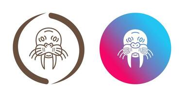 Walrus Vector Icon