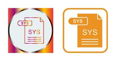 SYS Vector Icon