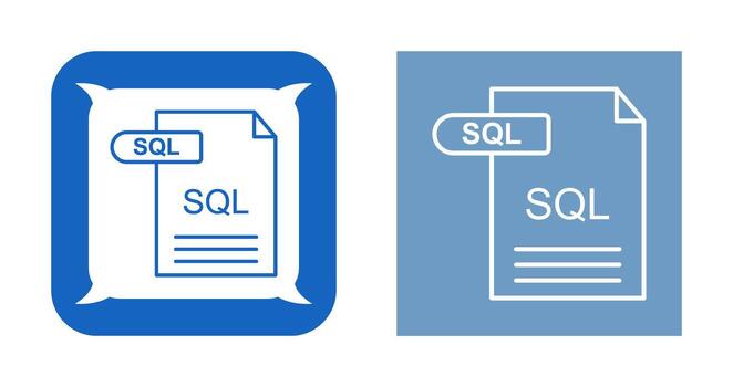 SQL Vector Icon