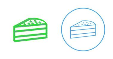 Cake Slice Vector Icon