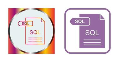 SQL Vector Icon