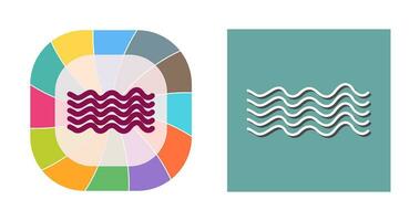 Magnetic Waves Vector Icon