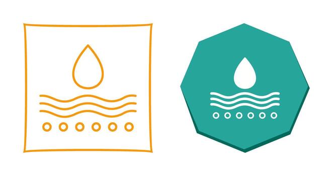 icono de vector de humedad