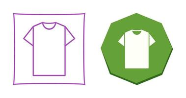 Plain T Shirt Vector Icon