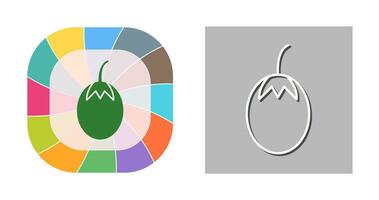 Vegetable plant Vector Icon