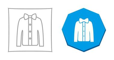 Shirt with Bow Vector Icon