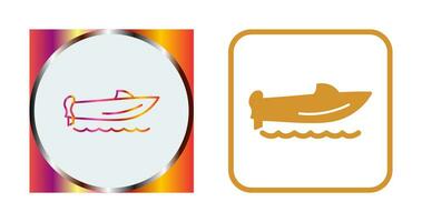 Speed Boat Vector Icon