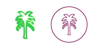 Coconut trees Vector Icon