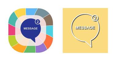 Message Bubbles Vector Icon