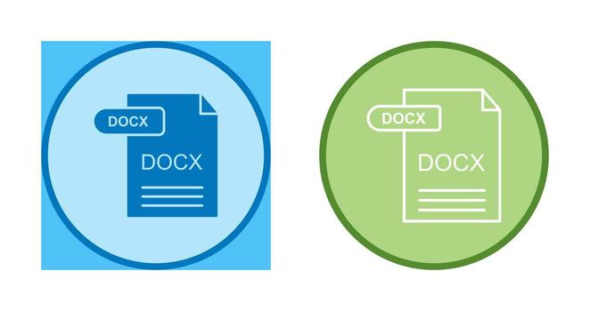 DOCX Vector Icon