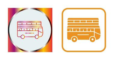 Double Bus Vector Icon