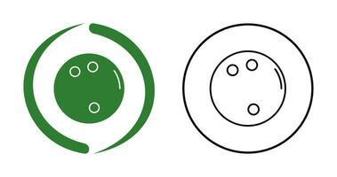 Bowling Ball Vector Icon