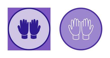 Gardening Gloves Vector Icon