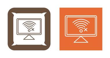 Disconnected Network Vector Icon