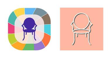 Ancient Chair Vector Icon