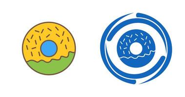 icono de vector de donut