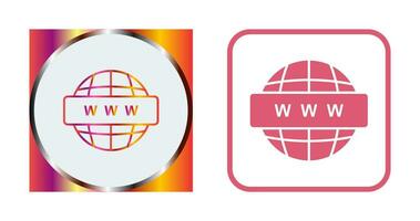 World Wide Web Vector Icon